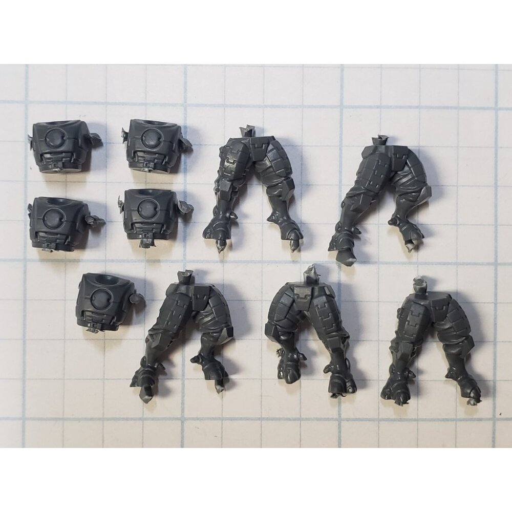 Warhammer 40k Tau Bits Fire Warriors Strike Breacher Torso Legs x5 Set - Picture 5 of 8